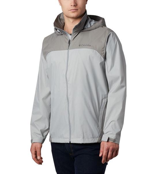 Columbia Glennaker Lake Rain Jacket Grey For Men's NZ23568 New Zealand